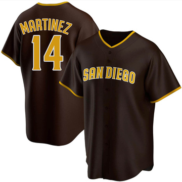 Women's Jose Lopez San Diego Padres Replica Brown Tan/ Alternate