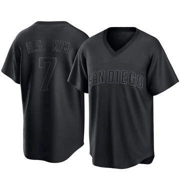 BankidShop Mens San Diego Padres #7 Ha-Seong Kim 2020 Altermate Sand Brown  Jersey Gift For Padres Fans in 2023
