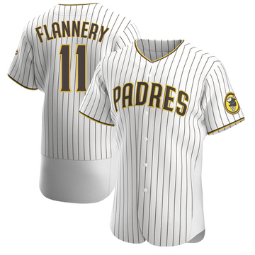 Women's Tim Flannery San Diego Padres Replica Brown Road Jersey