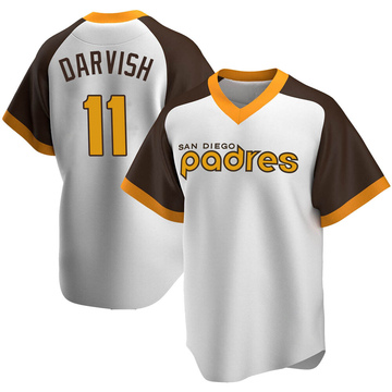 New 2022 Yu Darvish San Diego Padres Stitched Jersey Brown M L 