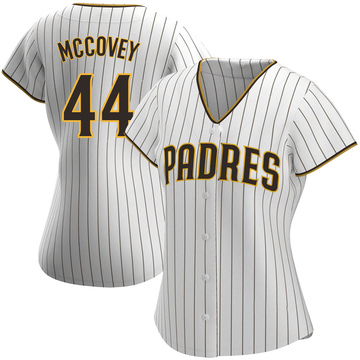 Men's Willie Mccovey San Diego Padres Authentic Black Snake Skin City Jersey